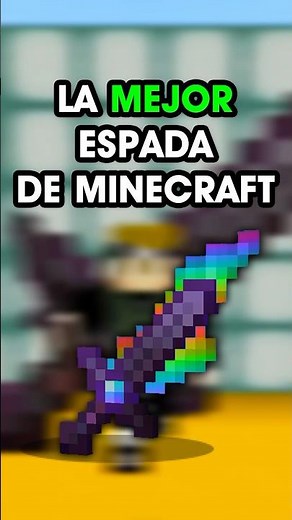 Cómo hacer la MEJOR espada de Minecraft 😱