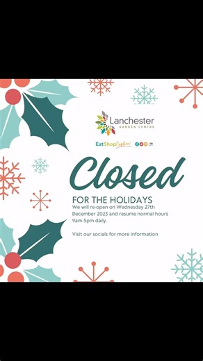 We are now closed for a 3 day Christmas break. We re-open on Wednesday 27th December 2023. Opening 362 days a year, we all agree our staff team deserves a much needed rest. It would seem their work clothes are off with Christmas mode in full swing…. We love you all. We would like to thank our customers who have supported us this year. We hope to welcome many more again in 2024 and a special thanks to Mr and Mrs Claus for making the festive period so magical. 💫 For now…. From our house to yours…