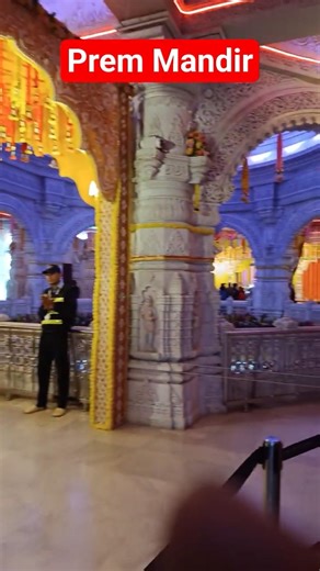 Prem Mandir Inside View | Divine Beauty of Radha Krishna Temple | Vrindavan 🙏