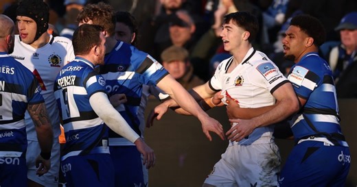 Exeter wing Campbell Ridl banned following red card