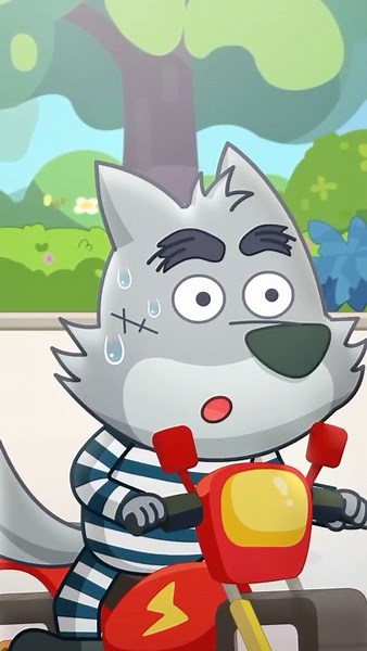 Learn Shapes with Sheriff Labrador | Vehicle Racing Game #shorts