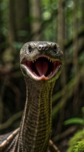 เต่าหัวงูสัตว์หายากของเอเชีย#animals #animallife #shortvideo #shorts#short#shortsfeed #wildbit