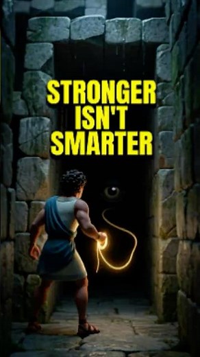 The Secret Hack Theseus Used to Kill the Minotaur 🐂🧵 #mythology #strategy #history
