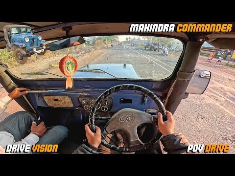 MAHINDRA COMMANDER : POV DRIVE | Best SUV Drive Experience | #mahindra #commander #povdrive #asmr
