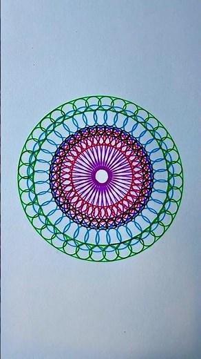 Hypnotic Spirograph Pattern Ever Created #spirograph #asmr #viral #trending
