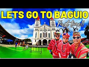 LET'S GO TO BAGUIO CITY | Baguio Cathedral + Mines View Park + The Mansion + Hotel Room Tour Day 1