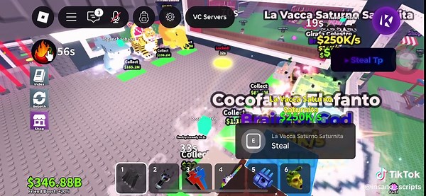 Videos de INSANO_ SCRIPTS👾👻 (@insano_.scripts) con “LA VACA SATURNO SATURNITA FUNK - DJ SLIVA & Phonkez”