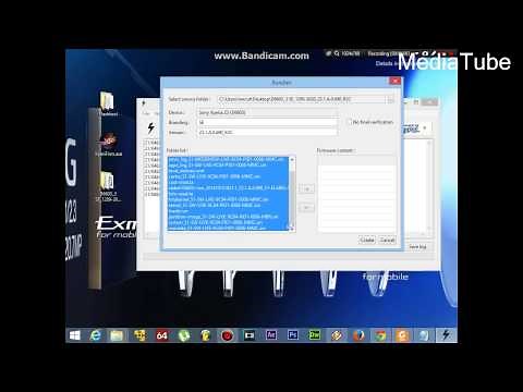 How to Install Xperia Firmware using XperiFirm and Flashtool Part 2