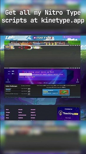 I FINALLY HIT 102 WPM! 🏎️💨 #nitrotype