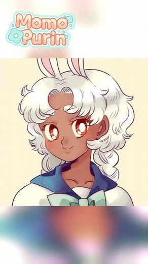 🌙 Drawing My Character in Sailor Moon Style! ✨