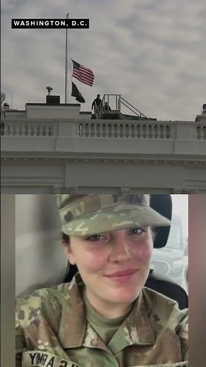 Trump orders flags at half-staff to honor National Guard member killed