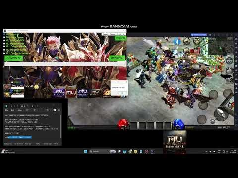 Mu Immortal DIAMOND HACK ( DIAMOND/MUC GENERATOR )