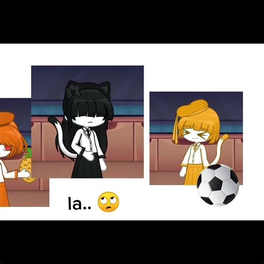 Orange hori: calm down black hori that's my mom!