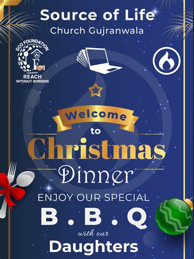 Christmas Celebration Dinner 2025 at Source of Life