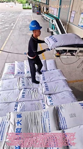 📦 La cadence du quai : Empiler les sacs entre la machine et le camion