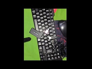 MY NEW GAMING KEYBORD MOUSE😅☠️ // UNBOXING VIDEO FULL SETUP. ONLY 6₹₹ 💰 🤑