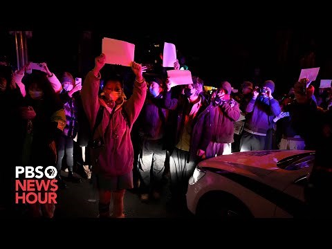 Thousands in China protest zero-COVID policy in largest demonstrations in decades