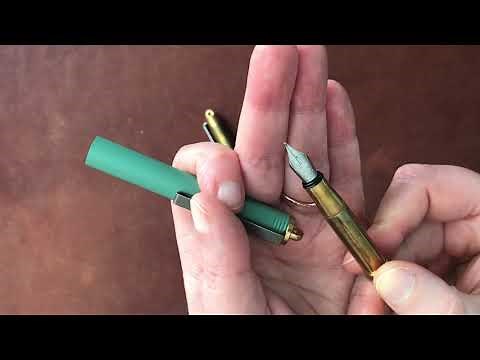 Fountain Pen Nib Swapping Fun--Traveler's Company Pens
