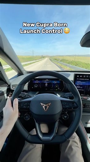 Launch Control in the new Cupra Born VZ! 🚀 (240 kW RWD)