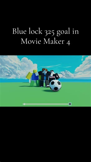 Blue Lock 325 Goal Animation in Roblox