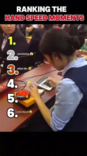 Only 1% Have This Hand Speed 💀#shorts #handspeed #fasthands #ranking