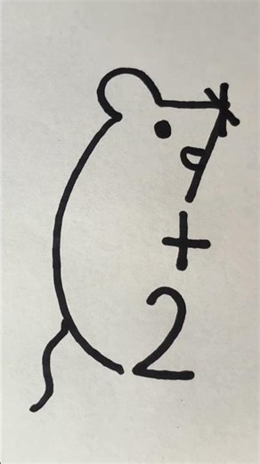 How to draw a mouse? #art #drawing #art #drawing