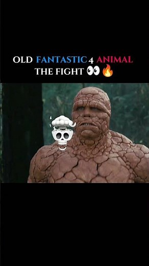 old fantastic 4 animal the fight 💀🔥#marvel #shorts #fantastic #fyp #trending #edit #explore #viral