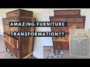 Amazing Furniture Makeover | How To Paint Wood Furniture| Antique Furniture Painting
