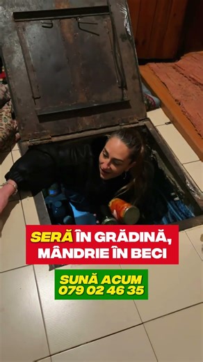 Seră în grădină = beciul plin 🚀 #gradinarit