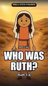 Who Was Ruth? Her Whole Story in Two Minutes 🌾 | Bible Stories (Ruth 1-4)