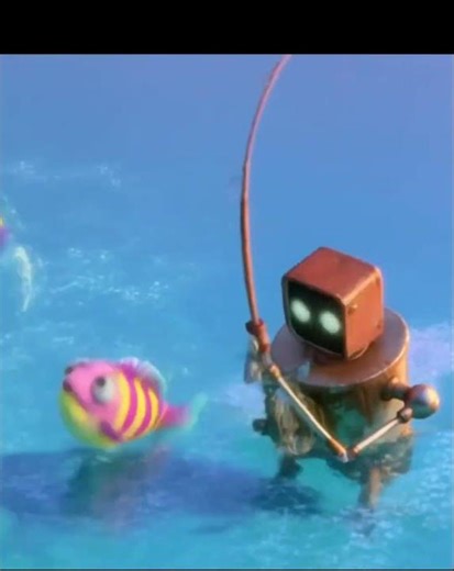 Robot Fishing and Fish Dancing