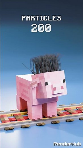 Minecraft Hair Simulation (Wait Till End!)