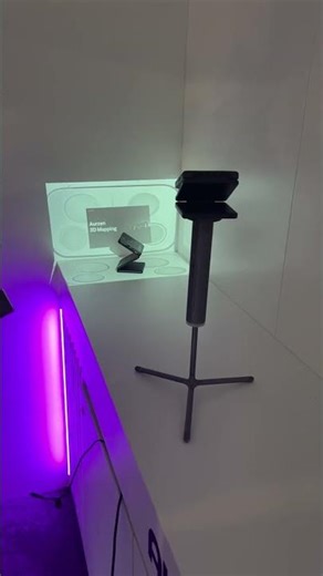 CES 2026 with Aurzen featuring projection mapping with the Aurzen Zip.