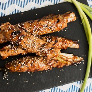 9.9M views · 85K shares | Sesame Chicken & Scallion Roll-Ups Full...