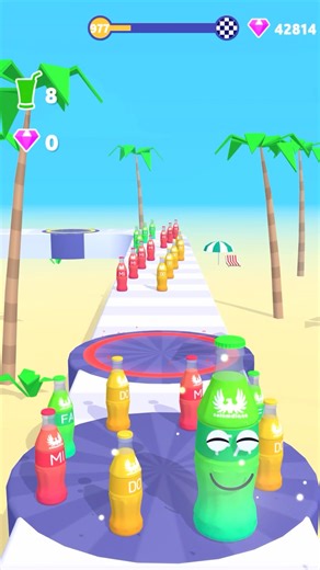 977 Juice Run 🍇👾💝🤣Satisfying And Relaxing ASMR Sound Gameplay. #stmkgaming #shorts #gaming .