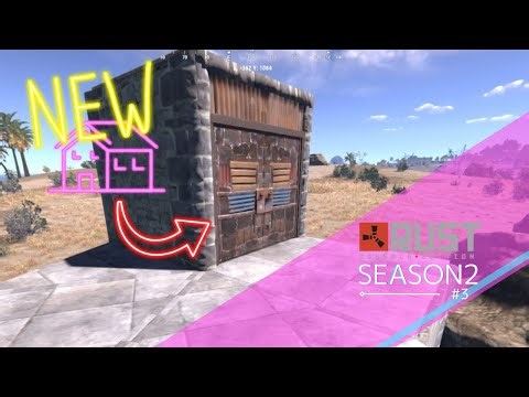 【RUST solo】超絶建築スキル！拠点パクりに挑戦【PS5 rust実況 #4】