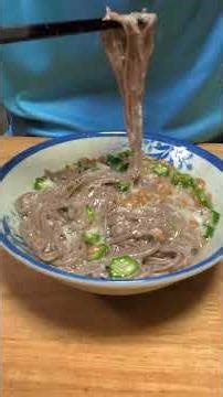 [Sticky] Sticky dried soba noodles made with an 80/20 ratio of buckwheat flour.