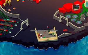 儿子和小伙伴双人合作玩《外星怪物》Mugsters，一个动作解谜闯关游戏，任务完成后，找到飞机，乘坐飞离小岛即可过关