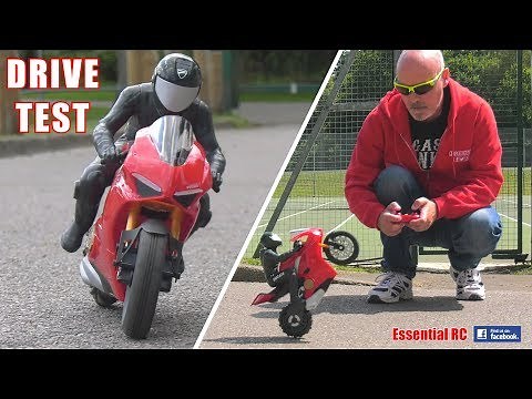 UPRISER Ducati Panigale V4S RC STUNT BIKE: ESSENTIAL RC DRIVE TEST