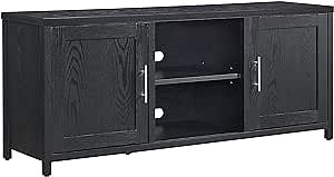 Strahm Rectangular TV Stand for TV's up to 65" in Black Grain
