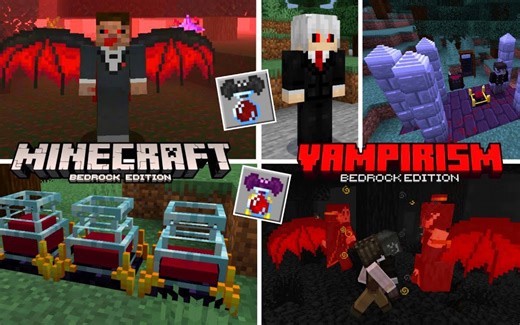 [1.21/授权汉化] 吸血鬼工艺V4.7.2 ✦ JAVA移植 | 血之家族 | ☭ Vampire Craft V4.7.2