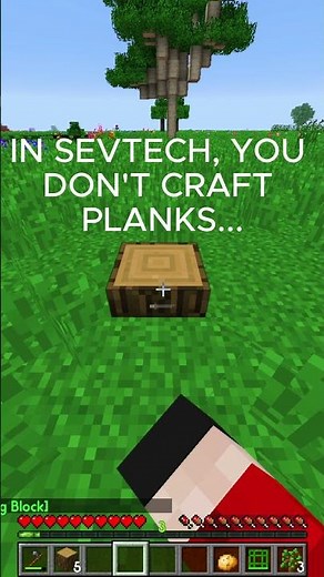 How to get planks in Minecraft! #tweening
