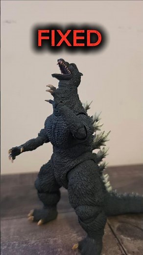 How to fix the S.H.MonsterArts Godzilla 2004 Final Wars