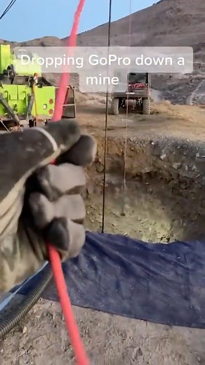 3.1M views · 10K reactions | Dropping GoPro Down a Mine | Heavy D | Facebook