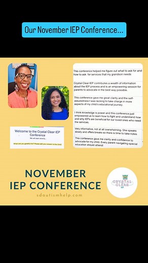 Today we had a great time empowering families through our IEP...