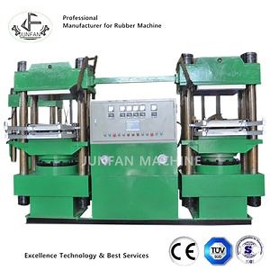 [Hot Item] Plate Size 600X600 and 200tons Single Working Layer Duplex Plate Vulcanizing Machine