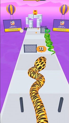 Snack Run Game Part 525| Crazy Snack Race Challenge | Mobile Game Fun 🍫🎮