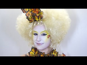 Effie Trinket Makeup with a VEry Special Guest