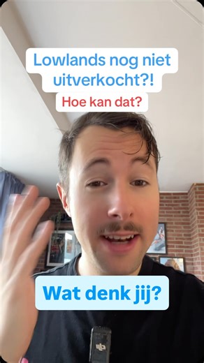 Wat denk jij dat de grootste reden is dat grote festivals als Lowlands en DTRH nog niet uitverkocht zijn? 💬 #Lowlands #DTRH #Pinkpop #BKS #festivaltickets | Festileaks