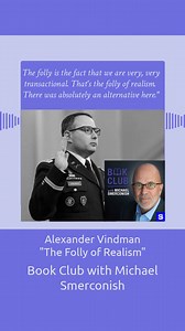 Hear Alexander Vindman, retired lieutenant colonel of the US Army, discuss his new book, "The Folly of Realism: How the West Deceived Itself About Russia and Betrayed Ukraine." Listen to the full book club podcast here 🎧📖 https://loom.ly/qkBBCco | Michael Smerconish